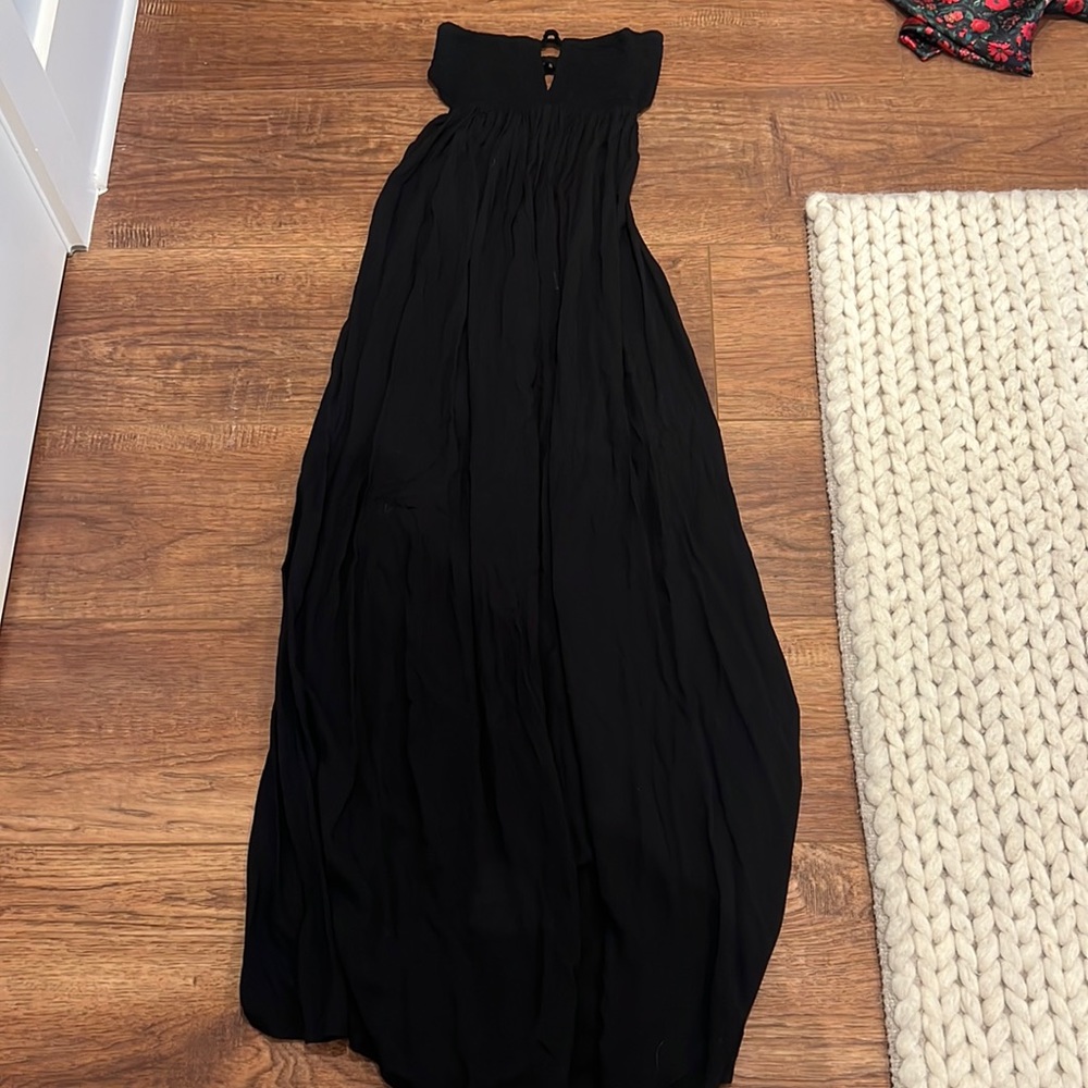 Black Indah XS strapless dress